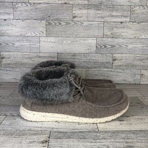 Hey Dude Britt Shoes Sneakers Women’s Size 6 Chocolate EUC